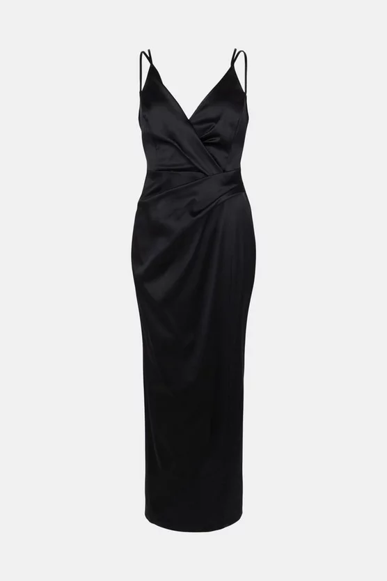 Coupon π Karen Millen Italian Structured Satin Strappy Maxi π Dress β€οΈ 6 Coupon π Karen Millen Italian Structured Satin Strappy Maxi π Dress β€οΈ - Image 4