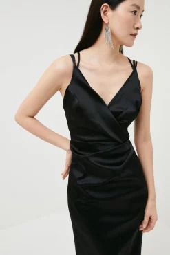 Coupon π Karen Millen Italian Structured Satin Strappy Maxi π Dress β€οΈ 16 Coupon π Karen Millen Italian Structured Satin Strappy Maxi π Dress β€οΈ -Dresses Sales Store bkk00005 black xl 4