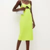 Promo π Karen Millen Figure Form Twist Front Strappy Midi π Dress β¨ 1 Promo π Karen Millen Figure Form Twist Front Strappy Midi π Dress β¨ -Dresses Sales Store bkk03417 lime xl