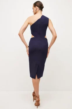 Discount π Karen Millen Italian Structured Jersey Asymmetric Midi π Dress π 11 Discount π Karen Millen Italian Structured Jersey Asymmetric Midi π Dress π -Dresses Sales Store bkk03578 midnight xl 2