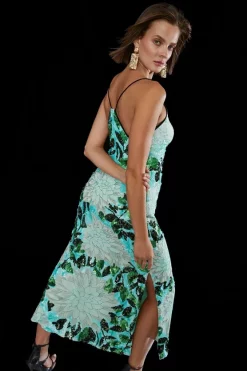 Outlet β¨ Karen Millen Floral Embroidery And Embellished Slip π Dress π 8 Outlet β¨ Karen Millen Floral Embroidery And Embellished Slip π Dress π -Dresses Sales Store bkk05588 green xl 2