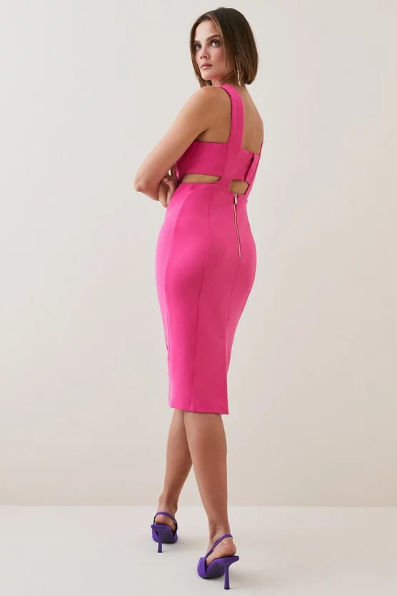 Brand new β Karen Millen Figure Form Cross Front Woven π Dress βοΈ 7 Brand new β Karen Millen Figure Form Cross Front Woven π Dress βοΈ - Image 5