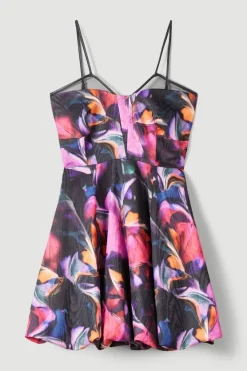 New βοΈ Karen Millen Marble Jacquard Puffball Mini Prom π Dress βοΈ 11 New βοΈ Karen Millen Marble Jacquard Puffball Mini Prom π Dress βοΈ -Dresses Sales Store bkk07095 multi xl 3
