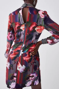New π― Karen Millen Diamante Trim Floral Woven Mini π Dress π€© 12 New π― Karen Millen Diamante Trim Floral Woven Mini π Dress π€© -Dresses Sales Store bkk07113 floral xl 4