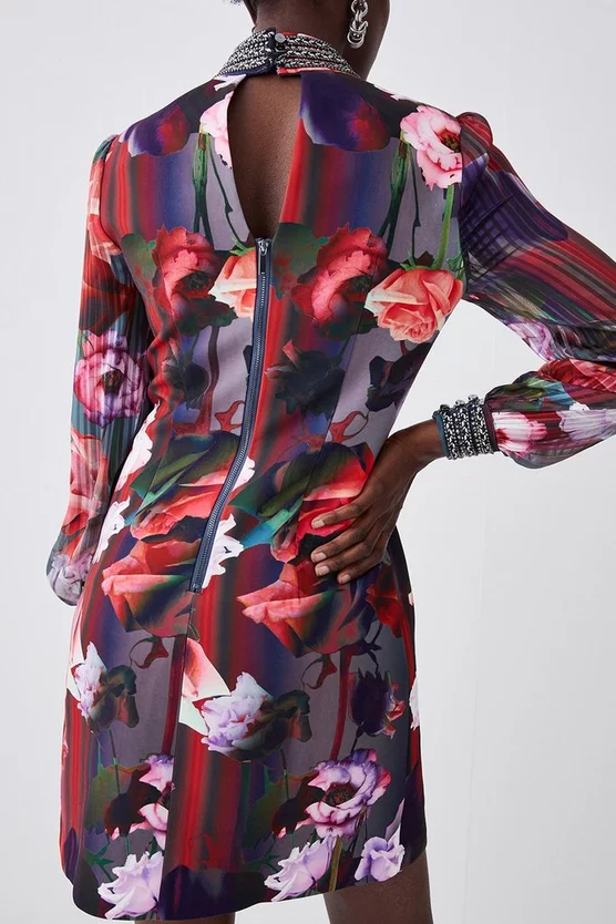 Coupon 𧨠Karen Millen Tall Diamante Trim Floral Woven Mini π Dress π 5 Coupon 𧨠Karen Millen Tall Diamante Trim Floral Woven Mini π Dress π - Image 3