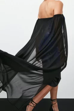 New βοΈ Karen Millen Weston Placed Crystal Print Midi Cape π Dress π 10 New βοΈ Karen Millen Weston Placed Crystal Print Midi Cape π Dress π -Dresses Sales Store bkk07346 black xl 4