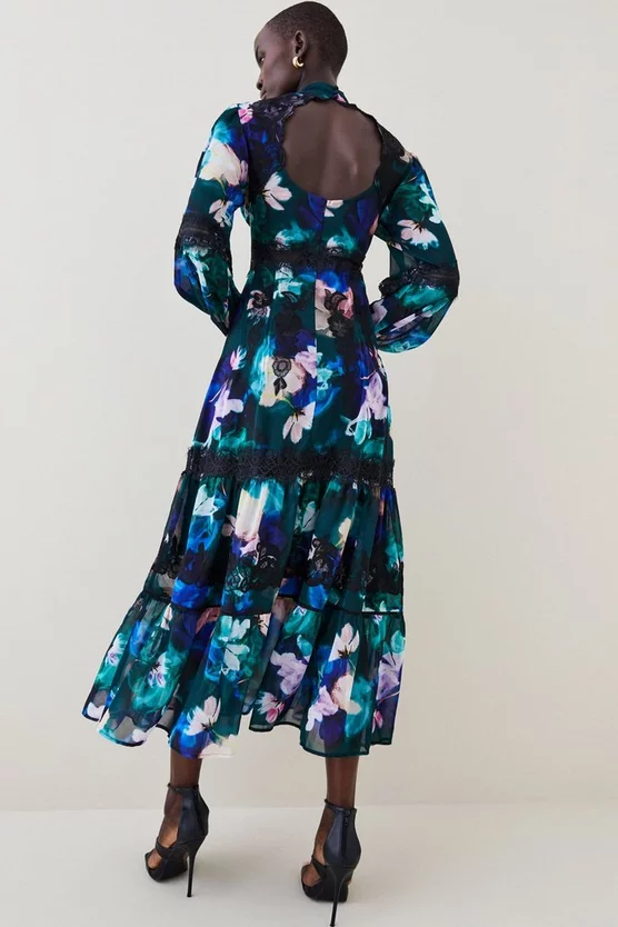 Coupon π― Karen Millen Neon Floral Mix Lace & Embroidery Maxi π Dress π₯ 5 Coupon π― Karen Millen Neon Floral Mix Lace & Embroidery Maxi π Dress π₯ - Image 3