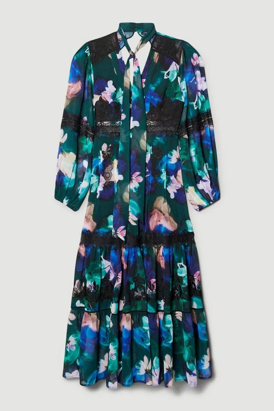 Coupon π― Karen Millen Neon Floral Mix Lace & Embroidery Maxi π Dress π₯ 6 Coupon π― Karen Millen Neon Floral Mix Lace & Embroidery Maxi π Dress π₯ - Image 4