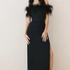 Top 10 π Karen Millen Feather Bardot Stretch Crepe Maxi π Dress π 2 Top 10 π Karen Millen Feather Bardot Stretch Crepe Maxi π Dress π -Dresses Sales Store bkk07398 black xl