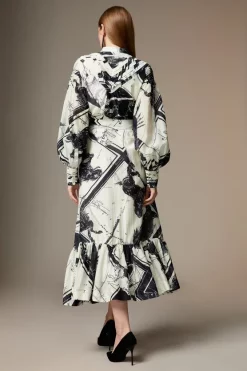 Buy π Karen Millen British Museum Silk Cotton Star Mapped Woven Maxi π Dress π 12 Buy π Karen Millen British Museum Silk Cotton Star Mapped Woven Maxi π Dress π -Dresses Sales Store bkk07405 mono xl 4