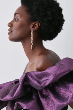 Promo π― Karen Millen Jacquard Contrast Ruffle Bardot Midi π Dress β€οΈ 11 Promo π― Karen Millen Jacquard Contrast Ruffle Bardot Midi π Dress β€οΈ -Dresses Sales Store bkk07623 black xl 2