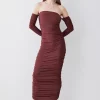 Best reviews of β Karen Millen Tall Gathered Slinky Bardot Maxi π Dress π 1 Best reviews of β Karen Millen Tall Gathered Slinky Bardot Maxi π Dress π -Dresses Sales Store bkk07743 chocolate xl