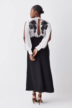 Hot Sale βοΈ Karen Millen Plus Size Lace Embroidered Woven Midi π Dress π― 10 Hot Sale βοΈ Karen Millen Plus Size Lace Embroidered Woven Midi π Dress π― -Dresses Sales Store bkk08009 mono xl 2