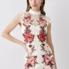 Deals π₯ Karen Millen Rose Guipure Lace Embroidered Mini π Dress π 2 Deals π₯ Karen Millen Rose Guipure Lace Embroidered Mini π Dress π -Dresses Sales Store bkk08196 rose xl