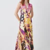 Promo π Karen Millen Floral Applique Kimono Woven Maxi π Dress π 2 Promo π Karen Millen Floral Applique Kimono Woven Maxi π Dress π -Dresses Sales Store bkk08319 multi xl