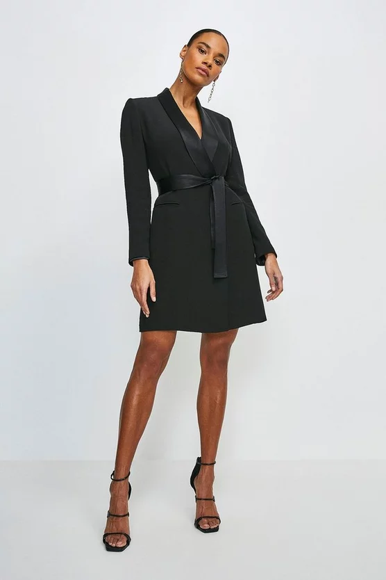 Top 10 π Karen Millen Tuxedo Wrap Mini π Dress π 8 Top 10 π Karen Millen Tuxedo Wrap Mini π Dress π - Image 7