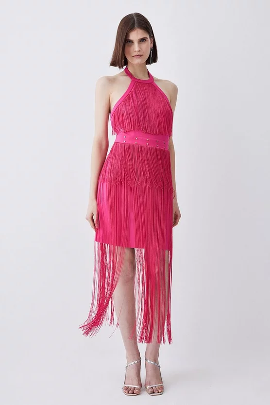 Best reviews of π Karen Millen Fringed Ponte Detail Halter Neck Mini π Dress π 9 Best reviews of π Karen Millen Fringed Ponte Detail Halter Neck Mini π Dress π - Image 7
